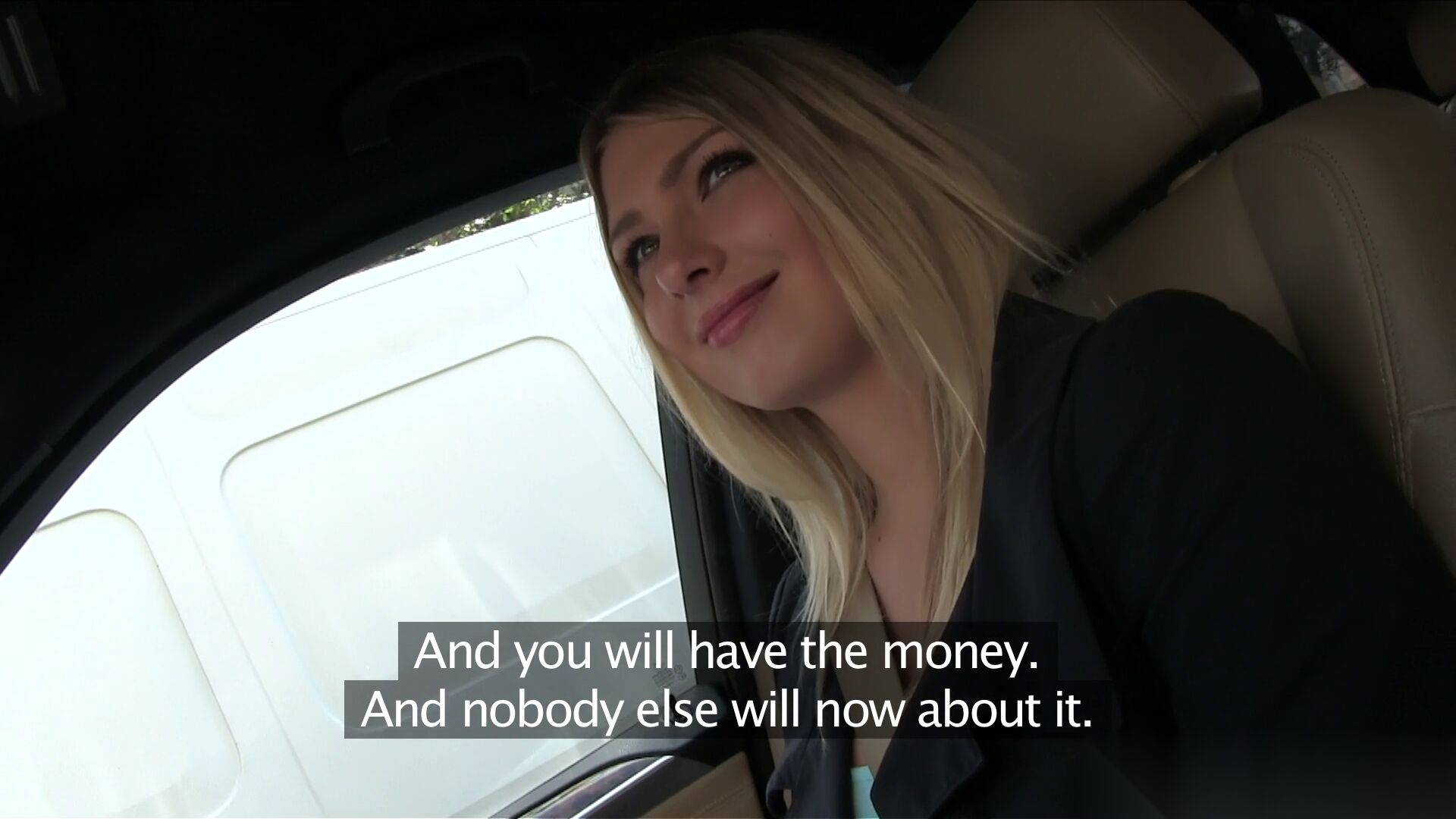 Hot Blonde POV Ride