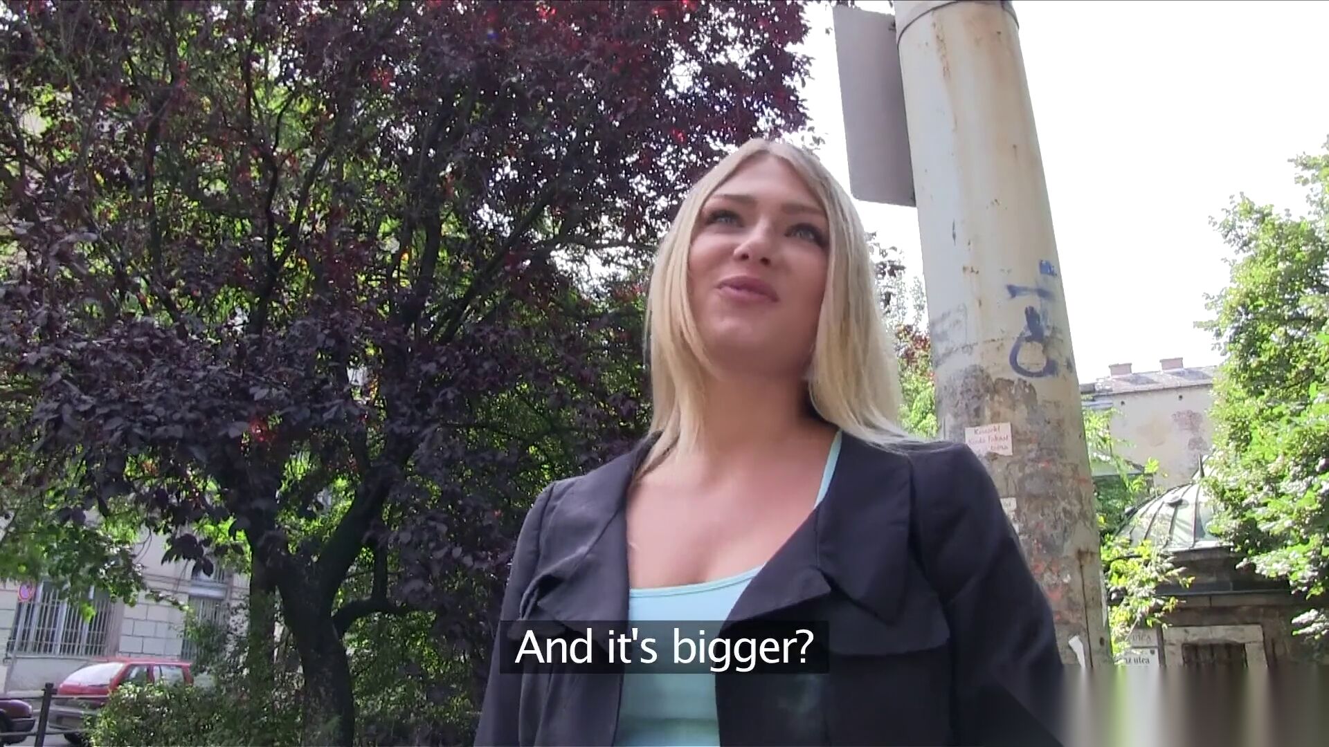 Hot Blonde POV Ride